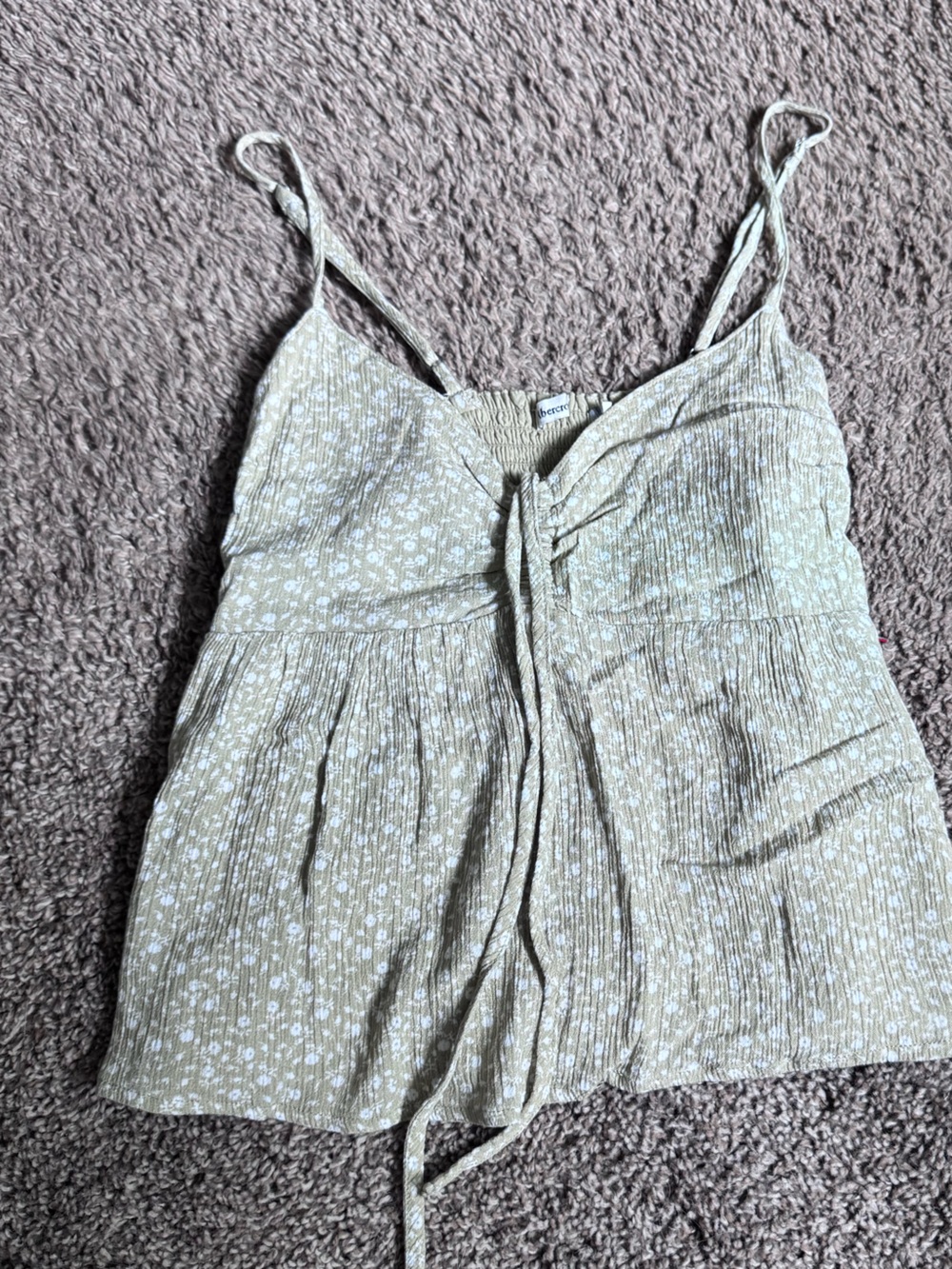 Abercrombie baby doll cami